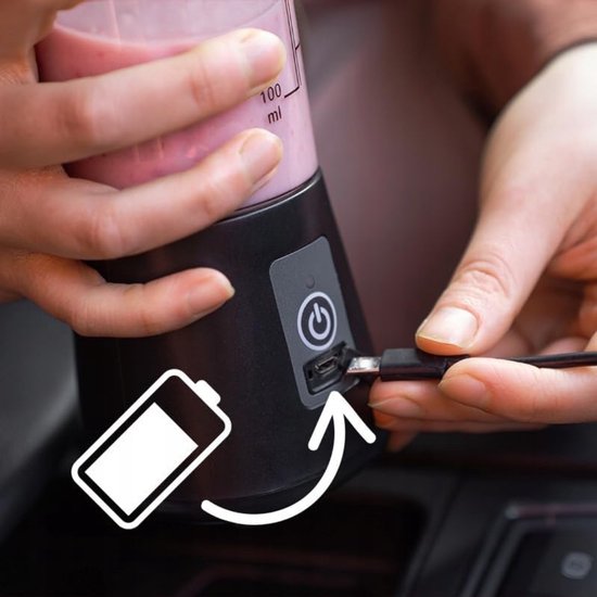 MKSS® Blender To Go - Smoothie Maker - Draagbare Blender van Merkloos — afbeelding 2