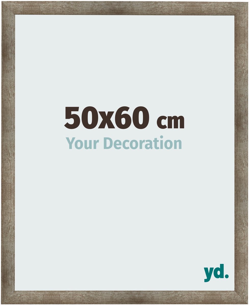 Your Decoration - Fotolijst 50x60 cm - MDF - Metaal Vintage - Bologna