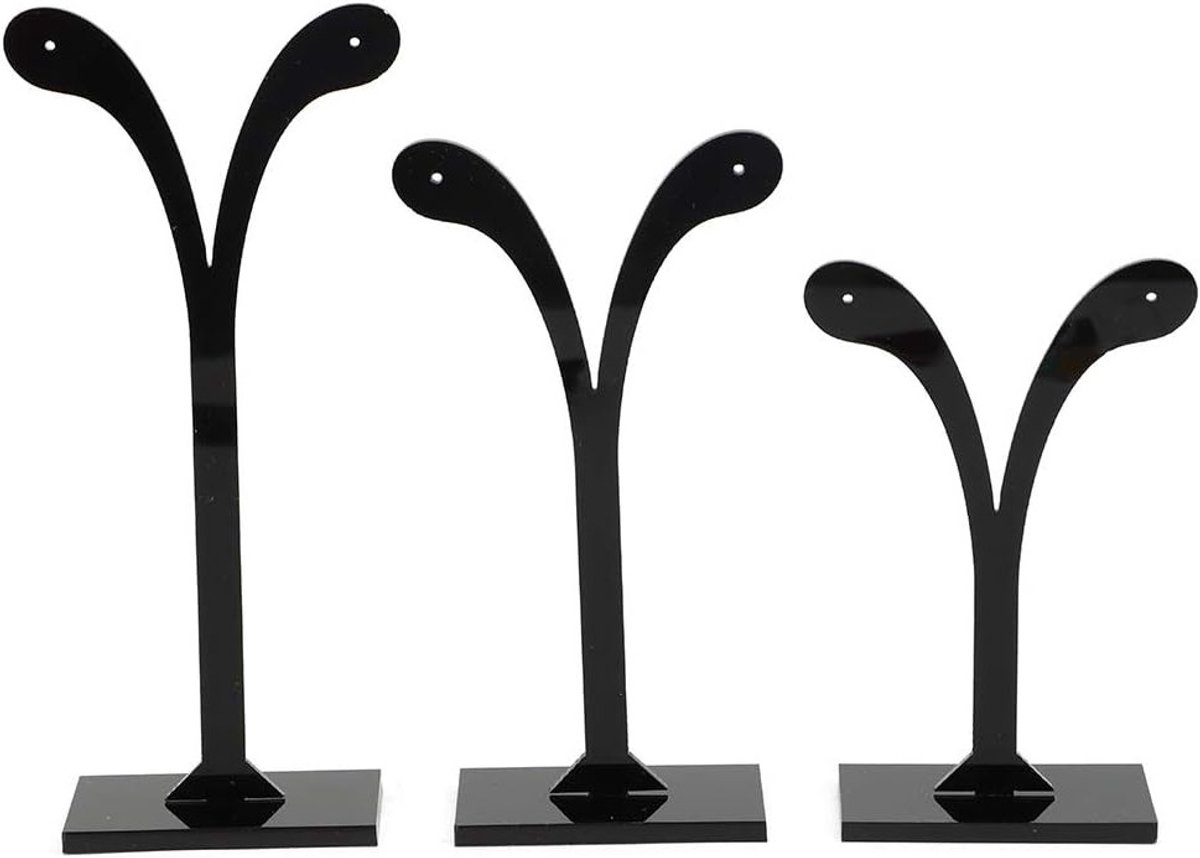 Earring Organizer voor Sieraden, Driehoekige Oorbelstandaard, Earring Display en Sieradenhouder