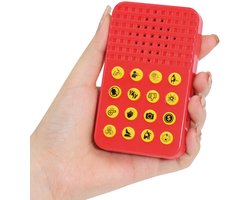 Geluidseffectenmachine - Cadeaus voor jongens - 16 hilarische geluiden - Grappig cadeau voor jongens - Cadeau voor jongens van 6, 7, 8, 9 en 10 jaar - Leuk speelgoed voor jongens van 8-13 jaar - Coole gadgets voor tieners - Rood