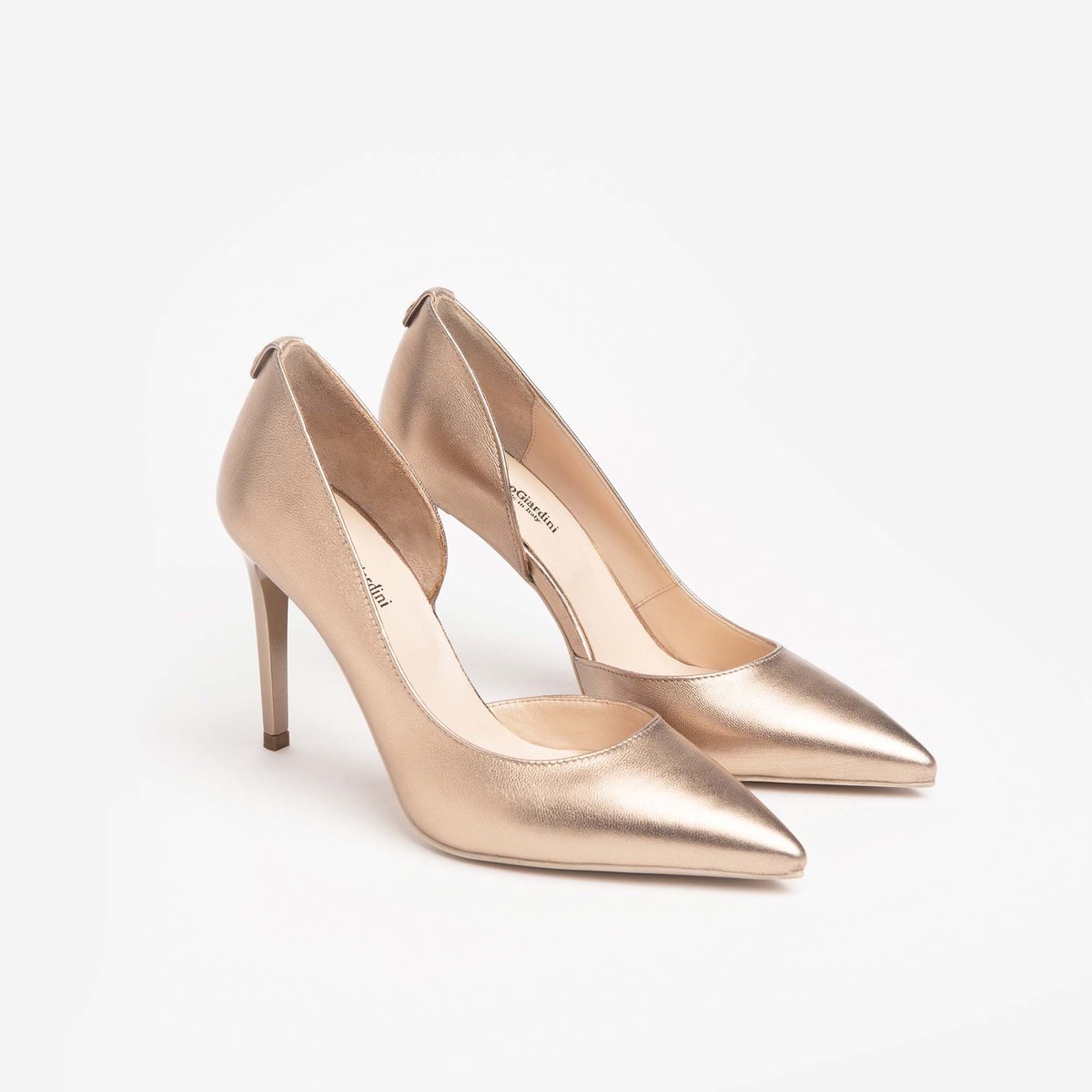 Pumps Nerogiardini Gelamineerde Goude Pumps - Fashion Wear - Vrouwen