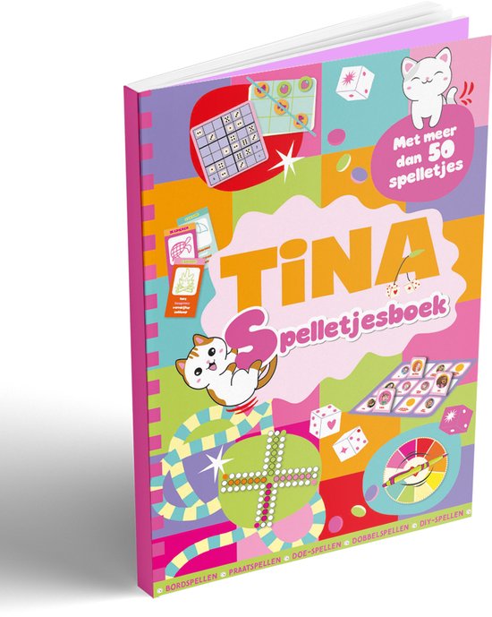 Tina Boekspecial - Spelletjesboek 2026 - Doeboek met Spelletjes - Vakantieboek - Zomerboek - Speelplezier - DIY - Invulboek - Invullen - Schrijven - Onderweg- Tijdschrift - Tijdschriften