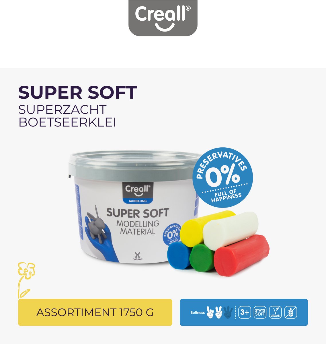 Creall Super soft boetseerklei