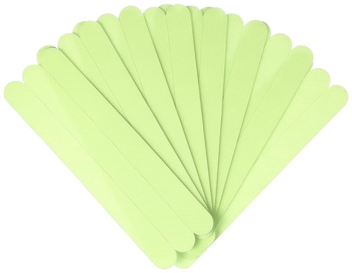 Fluorescerend antislip plakband voor trappen - Zelfklevende waterdichte lichtstrips voor veiligheid binnen en buiten, groen, ideaal voor traptreden en loopoppervlakken