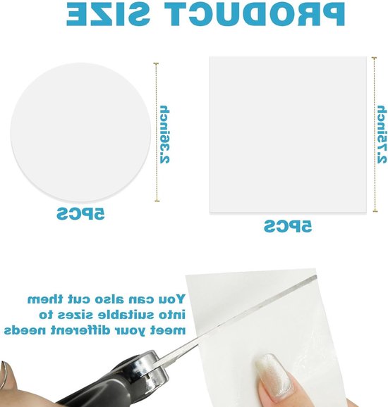 Complete Set van 10 Opblaasbare Reparatie Patches voor Luchtbedden en Zwembaden, Waterdicht en Zelfklevend, Ideaal voor Snelle Herstellingen en Duurzaam Gebruik van Merkloos — afbeelding 5
