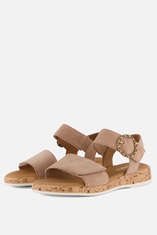 Gabor Sandalen beige Nubuck - Maat 43