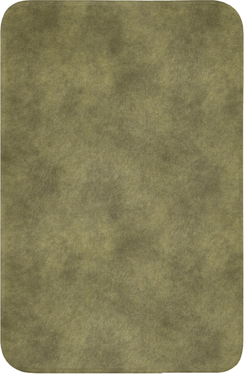 WC mat 40x60 cm - Antislip - Textuur - Abstract - Groen - Toiletmat - Vloermat - Douchemat