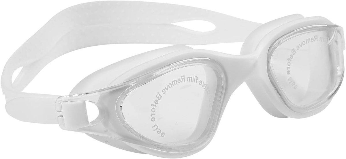 Zwembril met Brede Kijkhoek, Anti-Fog en UV Bescherming voor Mannen en Vrouwen, Perfect voor Training en Recreatie