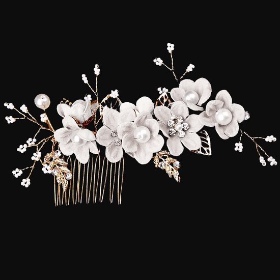 Haaraccessoires voor Bruidsmeisjes, Bloemige Haarspelden en Zijkammen voor Trouwen, Elegante Haarpieces voor Vrouwen en Meisjes