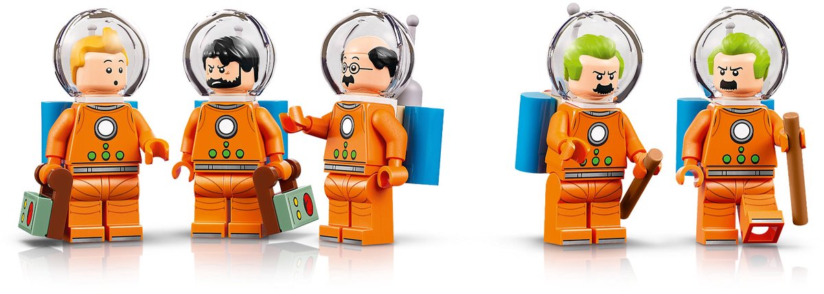 LEGO Ideas Tintin Maanraket - 21367 — afbeelding 14
