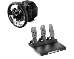 Thrustmaster T598 Servo Base + GT Wheel Add-On + Raceline Pedals III LC – Direct Drive Sim Racing Set - PC - PS4 - PS5