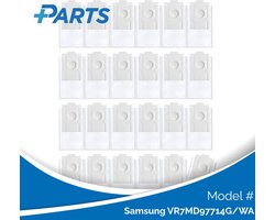 Samsung VR7MD97714G/WA Stofzakken (24 Stuks, Plus.Parts® alternatief voor VCA-RDB95)