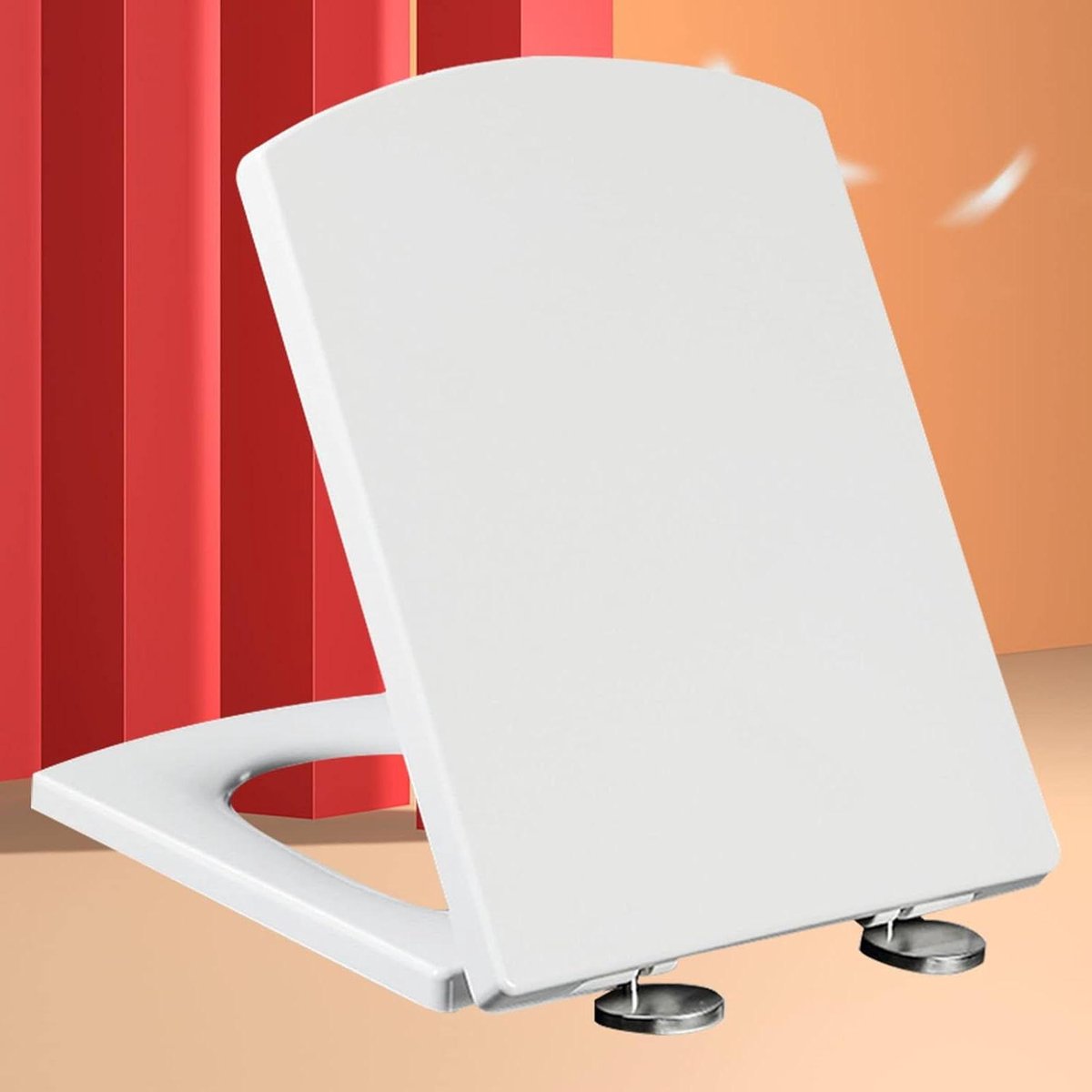 Toiletbril - WC-bril toiletdeksel - Badkamer Upgrade - Softclose & Quick Release - Verstelbaar - Wit