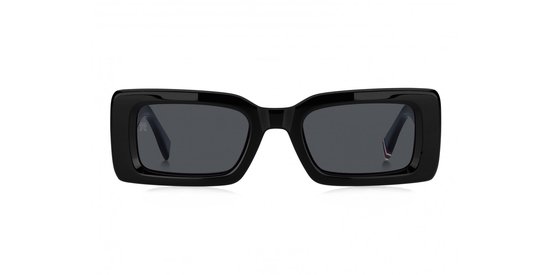 Tommy Hilfiger TH 2125/S 807 Zonnebril - Dames - Zwart van Tommy Hilfiger — afbeelding 2