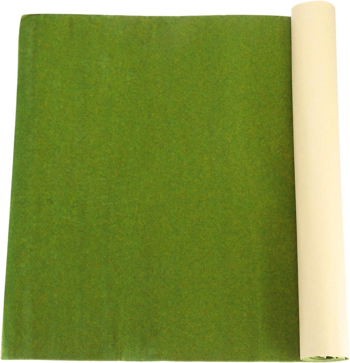 Kunstgrasmat - Decoratief gras - Modelbouw decoreren - Realistisch uiterlijk - 40 x 99 cm - Grasgroen