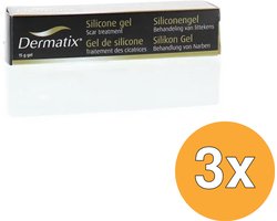 3x Dermatix Siliconen Gel (15 gr)
