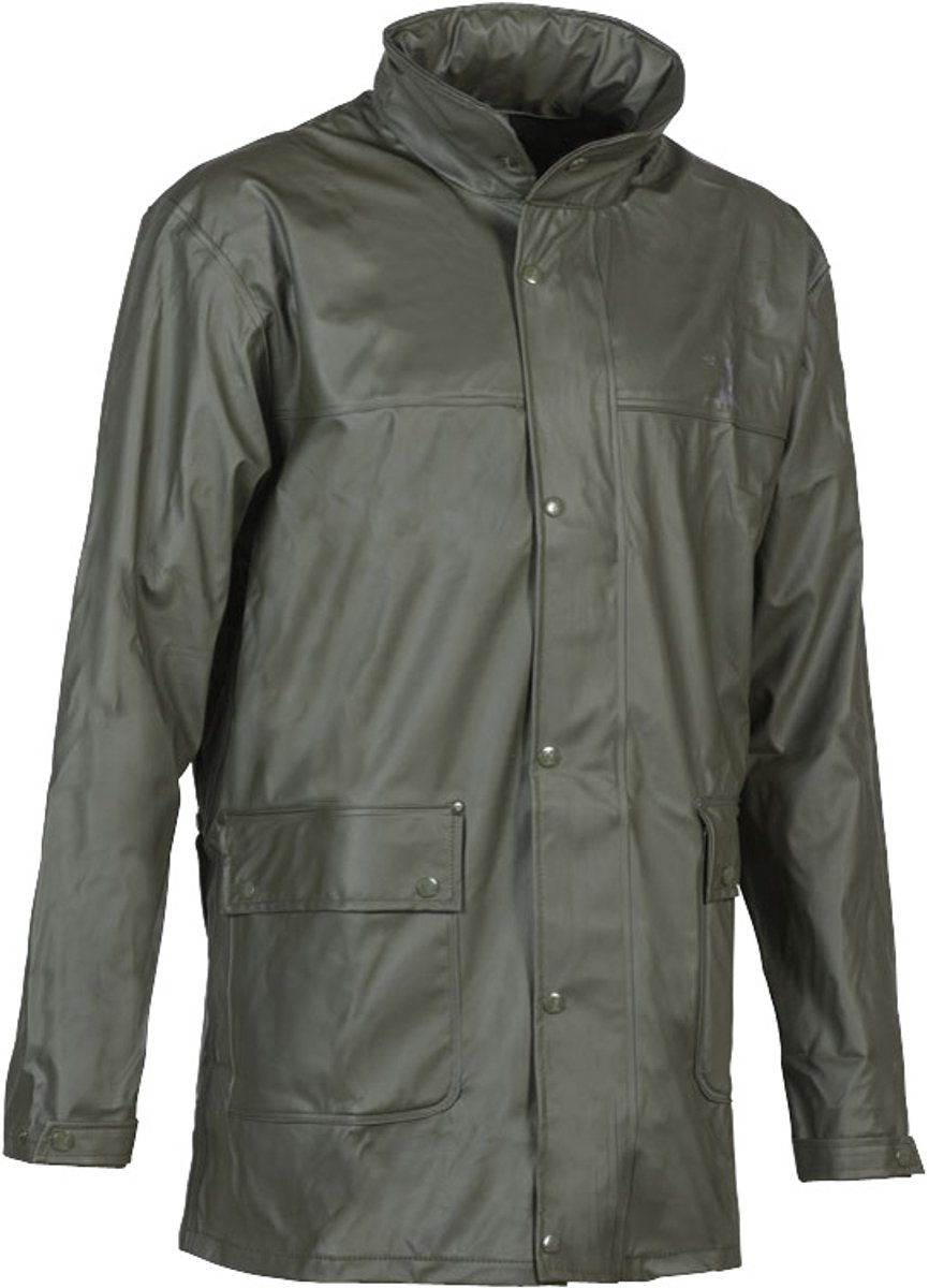 Waterproof impersoft jas met zak PERCUSSION Creme
