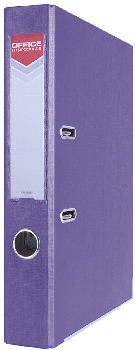 OFFICE products ordner, voor A4, uit karton, rug van 5,5 cm, paars