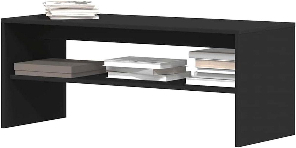 TV Kast - Dressoir Meubel - Media Opbergen - Glad Oppervlak - 100x40x40 cm - Zwart