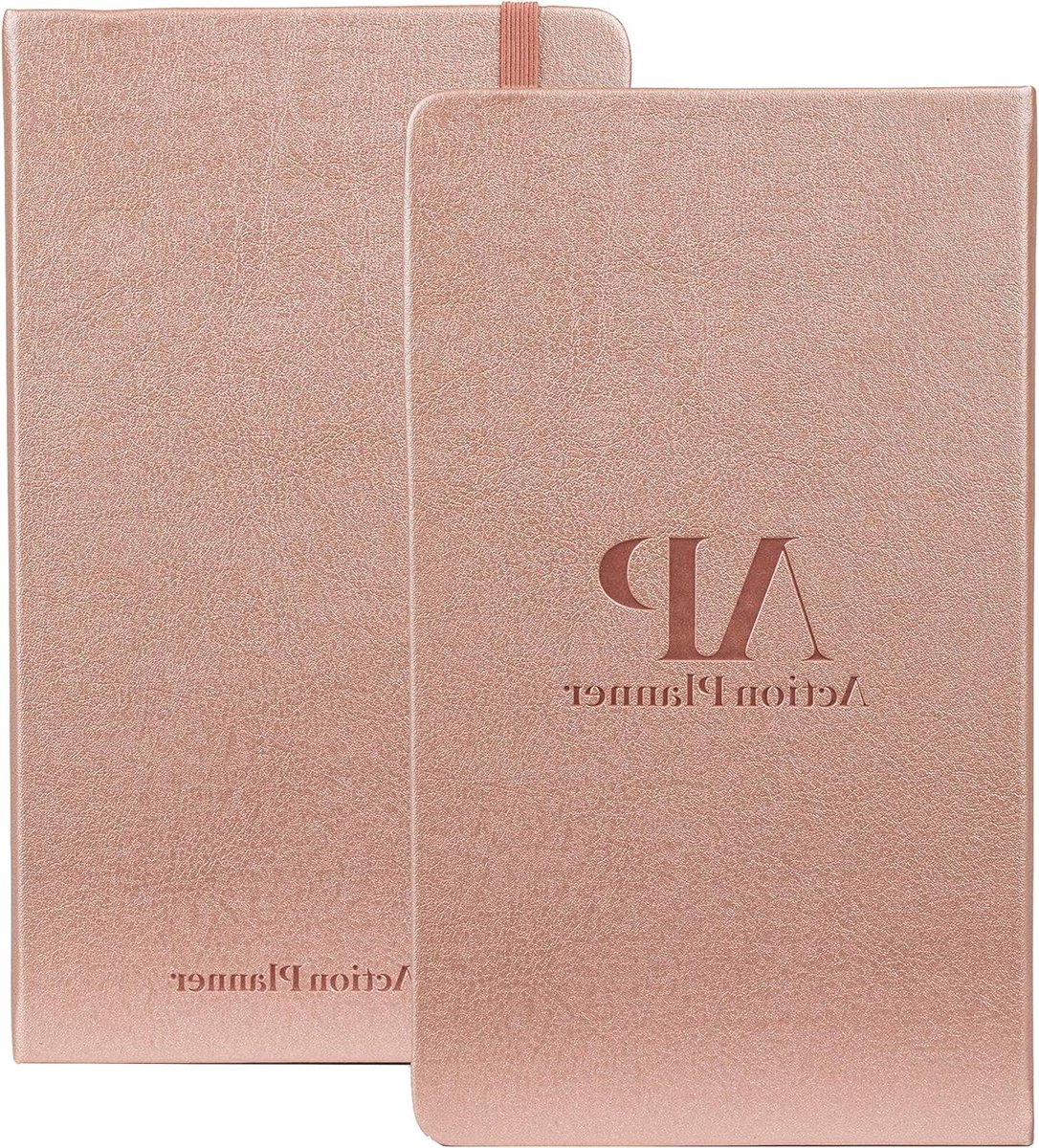 Actieplanner Agenda - Doelplanner Organizer - Productiviteit Verhogend - 90 Dagen Systeem - A5 Formaat - Roségoud