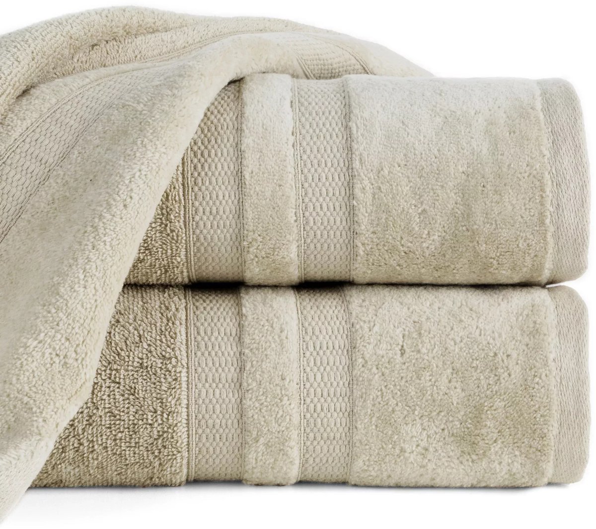Porto Badhanddoek 50x90 cm Beige 500 g/m2 Terry