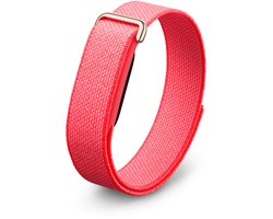 Google Fitbit Air Berry – Activitytracker – Met roze Actiesportbandje met klittenband