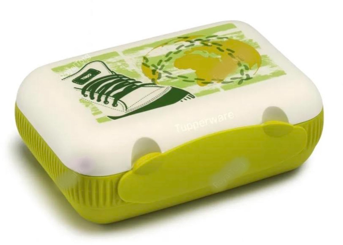 Tupperware Snackpack, broodtrommel (nieuwste kleur)