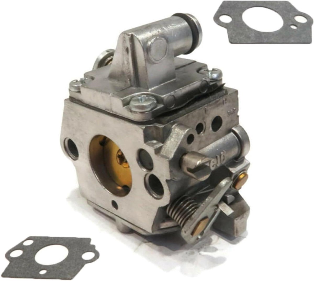 Kettingzaag Carburateur - Brandstof Mixer - Motor Reparatie - Directe Vervanging - 10 x 8 x 4 cm - Zilverkleurig