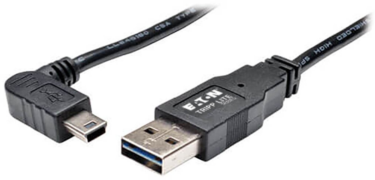 Tripp Lite UR030-003-RAB USB-kabel 0,91 m USB 2.0 USB A Mini-USB B Zwart
