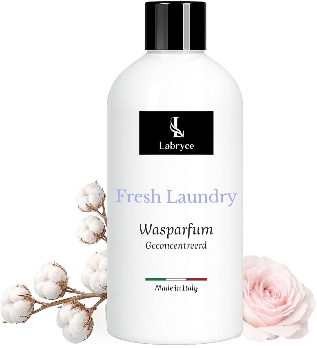 Labryce Wasparfum Fresh Laundry - Frisse geur met katoenbloem & witte musk - 250 ml