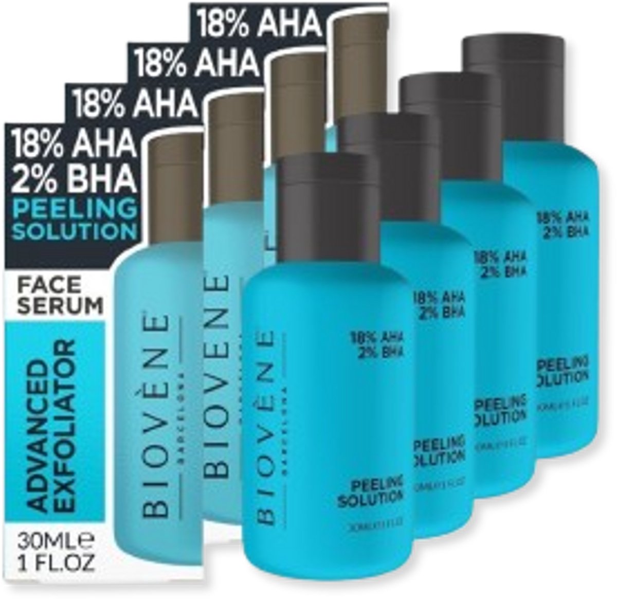 Biovene Face Serum advanced exfoliator 4 pak Voordeel