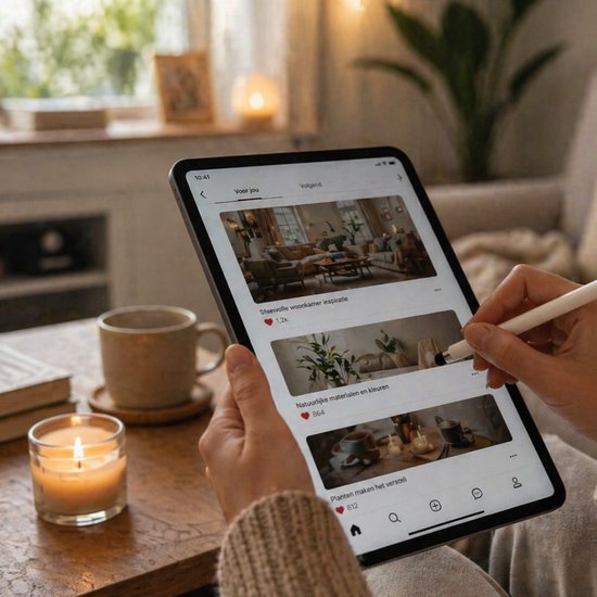 Touchpen Wit - Stylus Pen voor Tablet en Smartphone - Universeel Geschikt voor iPad iPhone Samsung Android — afbeelding 4
