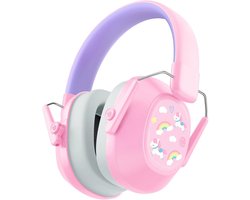 iClever Noise Cancelling Headphones for Kids, SNR 29 dB Safe Noise Reducing Earmuff for Autism, Sensory and Concentration Problems, Hearing Protection for Fireworks