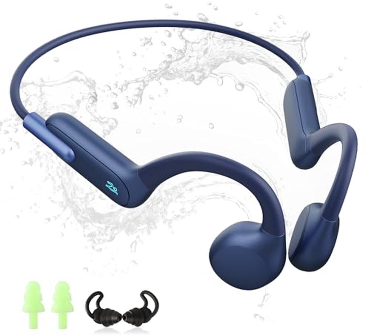 Oordopjes - Luisterapparatuur - Wateractiviteiten - Botgeleiding technologie - 32GB - Blauw