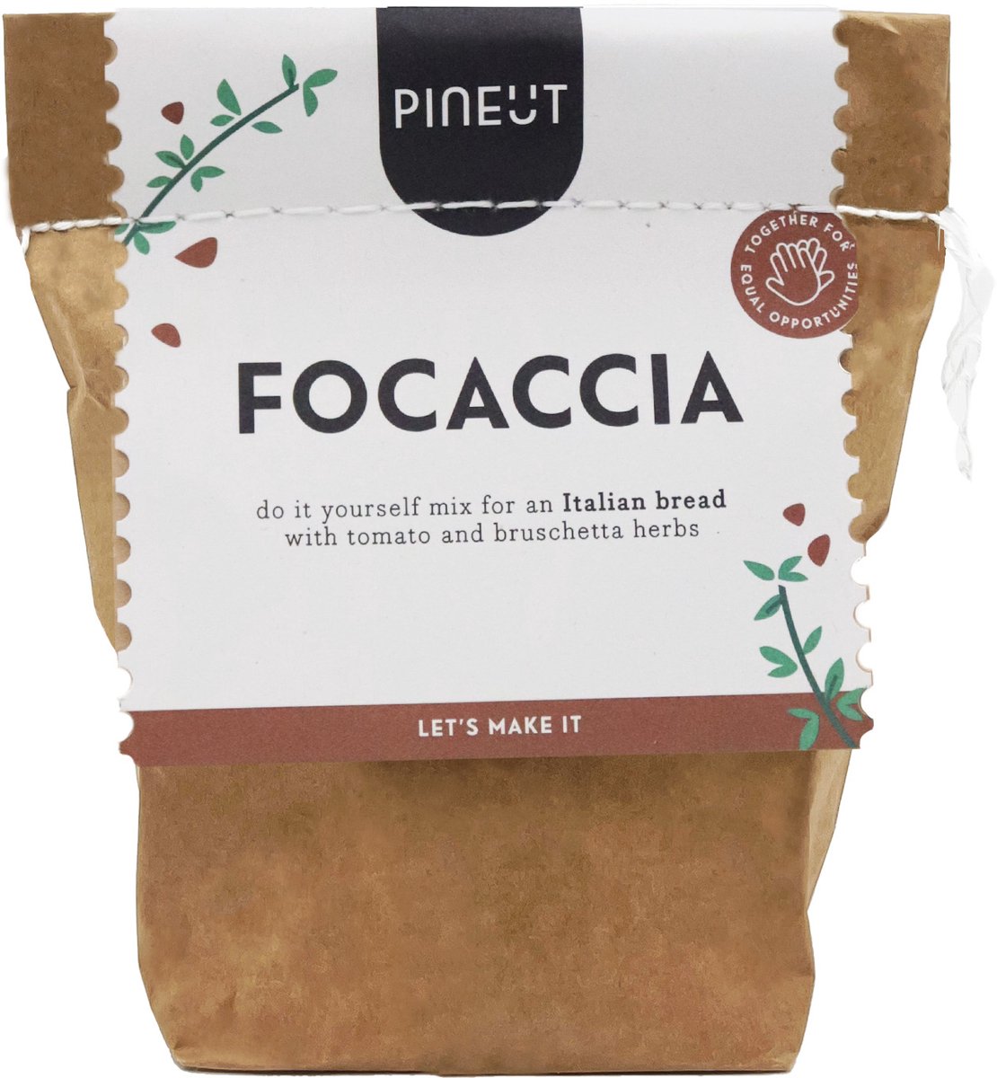 Pineut - Borrelbrood 'Focaccia'