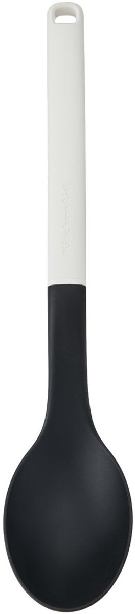 Kooklepel/Serveerlepel, 34 cm, Kunststof/Nylon, Wit - KitchenAid