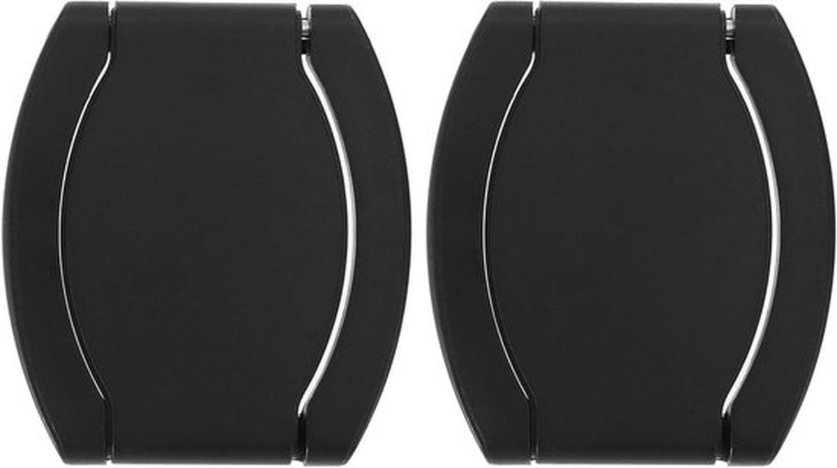 Webcam Privacy Sluiter Cover voor Bescherming en Privacy - Zwart - 2 Stuks