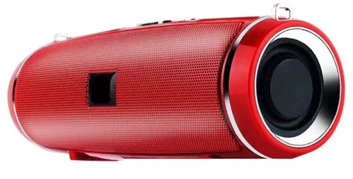 Geschikt voor Caixa 200W draadloze 3D surround sound-luidspreker Geschikt voor buiten Geschikt voor krachtige bas, draagbare TWS/FM (rood)
