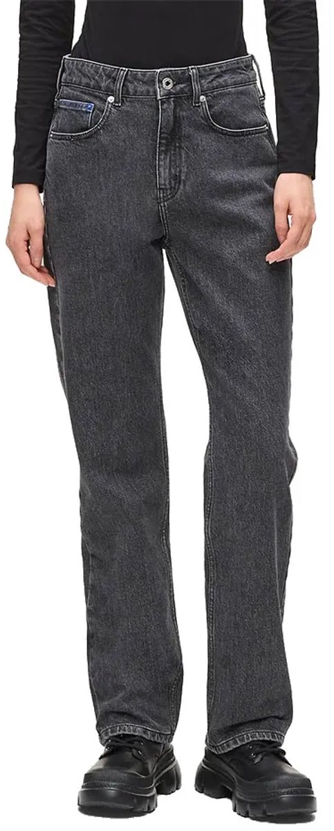 Karl Lagerfeld Jeans A3w10003 Hr Straight Spijkerbroek Grijs 26 / 30 Vrouw