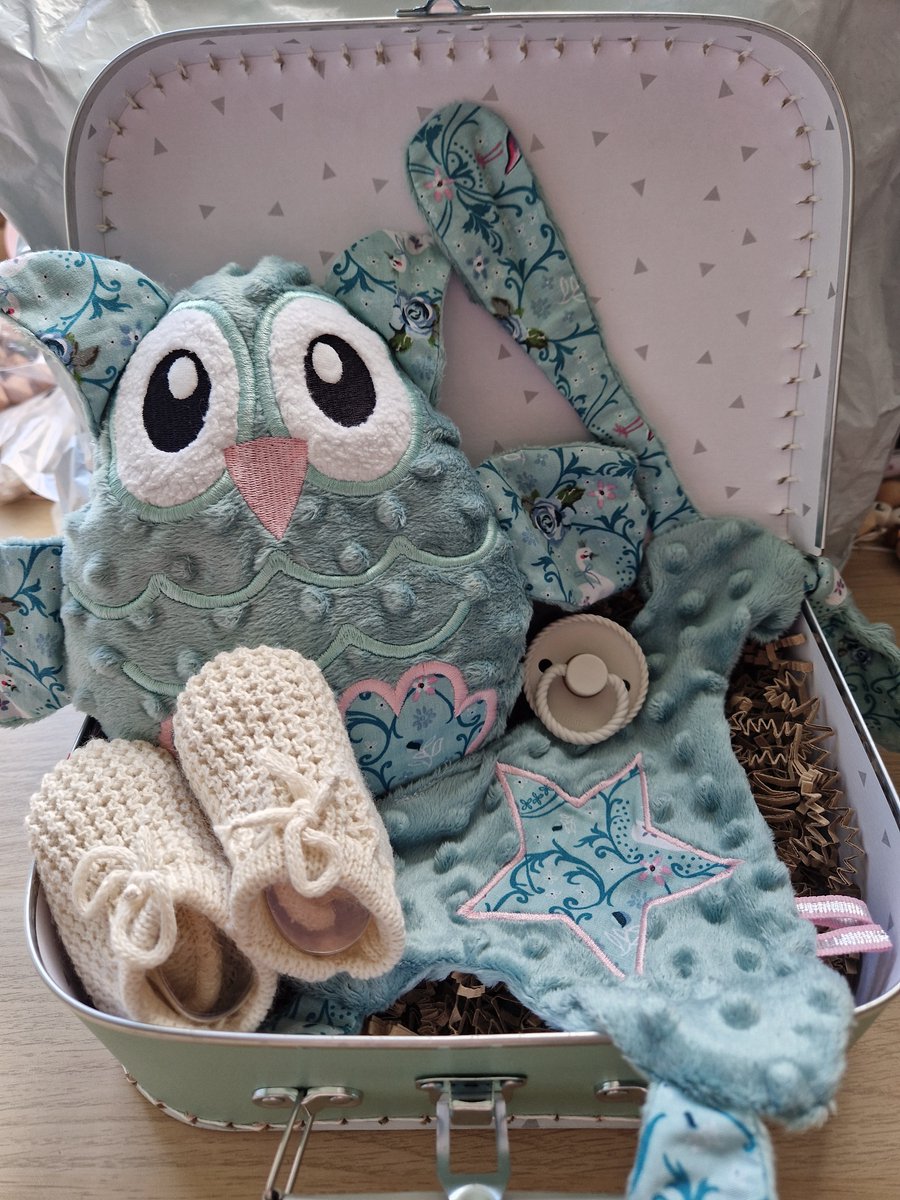 Kraamkoffertje gevuld Neutraal - babyshower- kraamcadeau