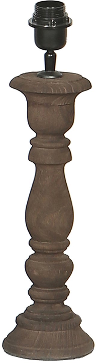 by Mooss - Tafellamp - Boston - Umber - Hout - Robuust - 35 cm