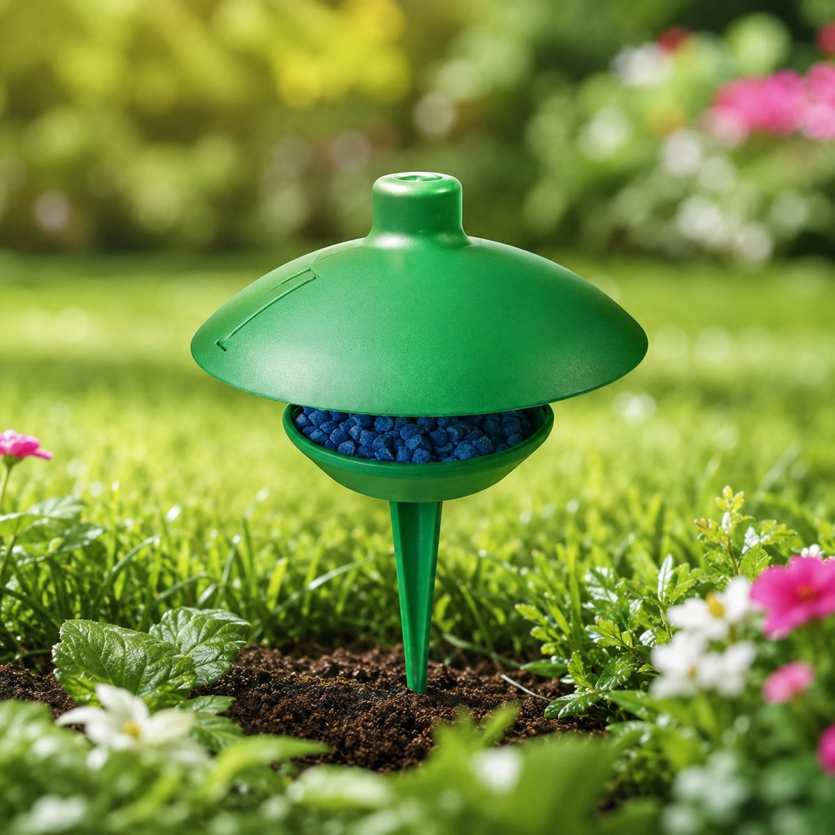 MONTKIARA Slakkenval Dispenser Set van 10 – Ecologisch – Regenbescherming – Veilig voor Huisdieren – Voor Tuin & Moestuin – Slakkenbestrijding