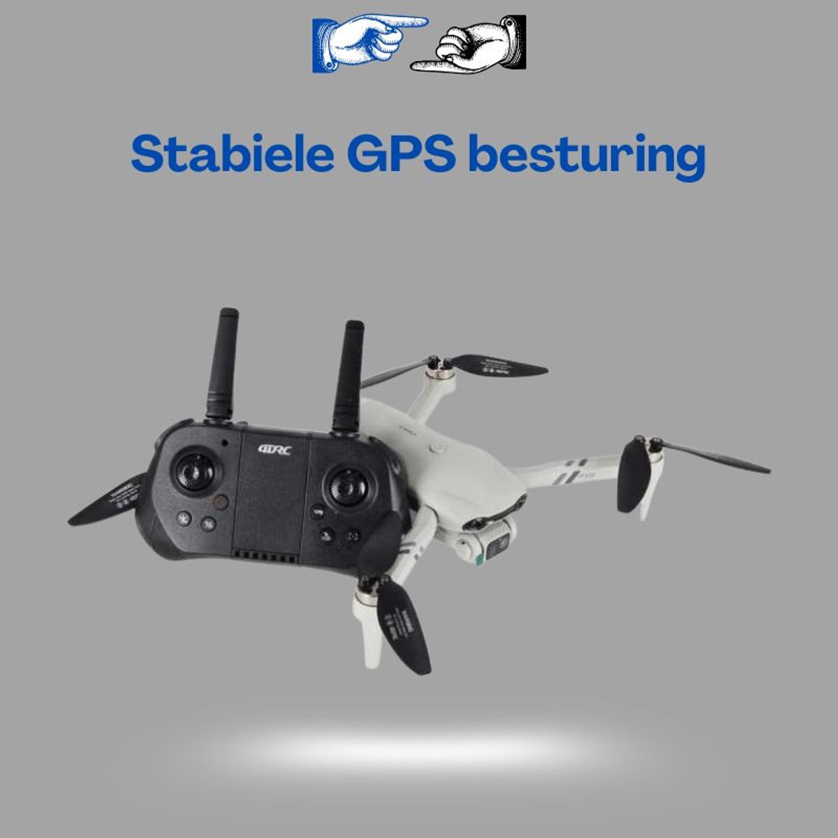 4DRC F10 Bestuurbare Drone Met GPS En 4K Camera FPV thumbnail 2
