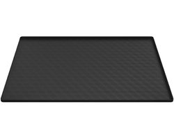 DnA® Lekbak Wasmachine - Lekbak - Anti Trillingsmat Wasmachine - Lekbak Wasmachine 60x60 x - Lekbak Wasmachine Universeel - Zwart - 60cm x 60cm x 2cm