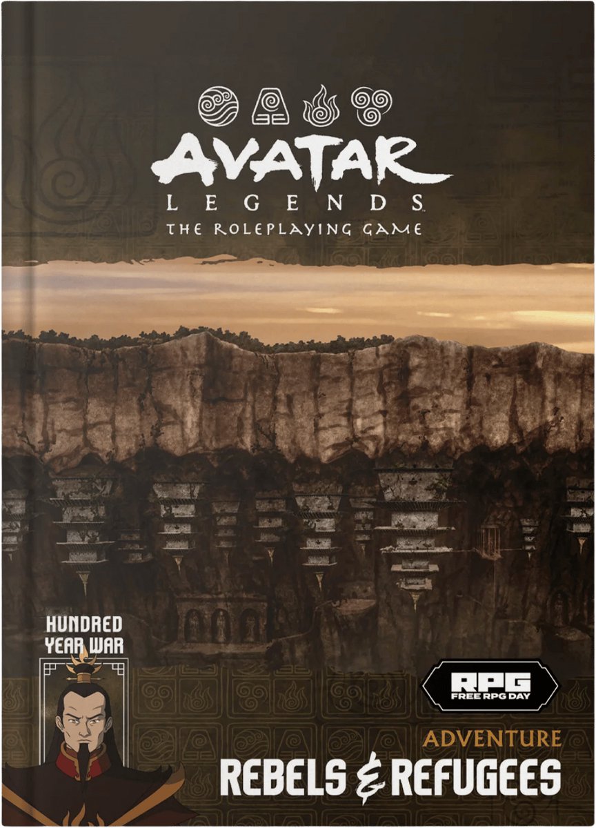 Avatar Legends RPG: Rebels & Refugees Quickstart (Engelstalig'