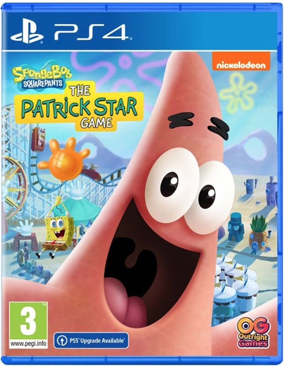 SpongeBob Squarepants The Patrick Star Game-Standaard (PlayStation 4) Nieuw