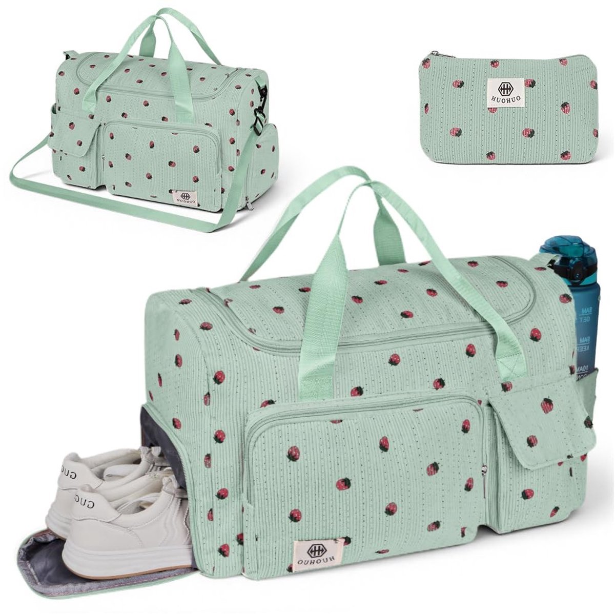 Dailygoods - Sporttas voor Kinderen en Dames, Groen, Ideaal voor Sport en Reizen