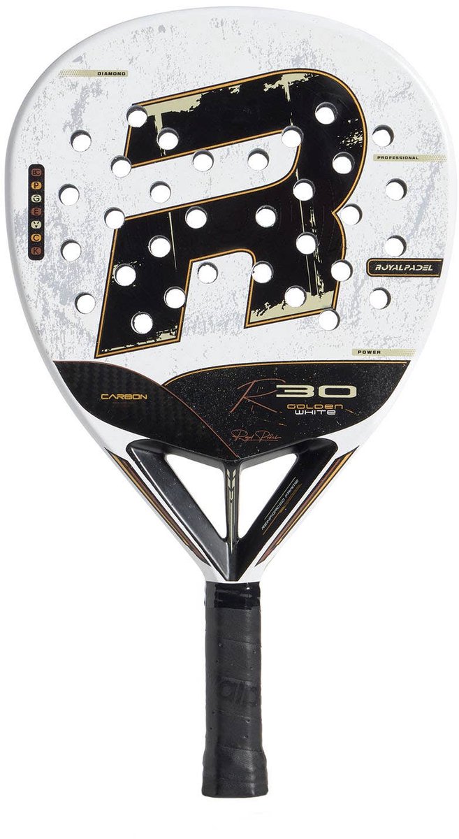 Royal Padel Rp R30 Golden White