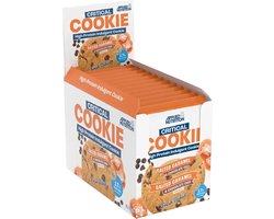 Applied Nutrition Applied Nutrition Critical Cookie (12x73g) Salted Caramel & Chocolate Chip - Functionele voeding - Eiwit Snacks