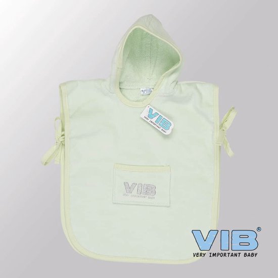 Poncho 'VIB' Mint+Zilver van BySidde — afbeelding 2